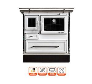 Cocina leña Calbuco MZ90 blanco