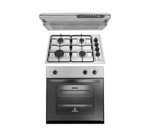 Kit empotrable horno M 140A + encimera 435E + campana M60