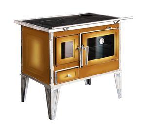 Cocina leña Calbuco L70 difumada
