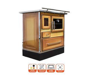 Cocina a leña Calbuco MZ80 difumada 40 lt