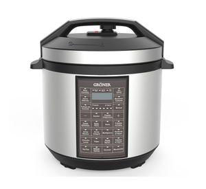 Olla a presión gris OYBW60100H2 6 lt