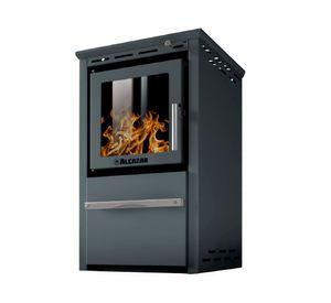 Estufa a le帽a 9.0 kW Patagonia 480 gris