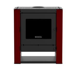 Estufa a leña Gold 500 burdeo 12200 W 12 kW/h