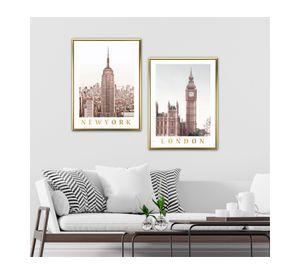 Canva con marco 40x30 cm D2