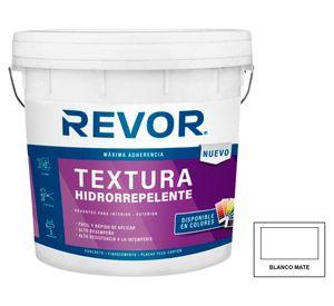 Textura hidrorrepelente Revortex grano grueso 23 kg blanco
