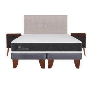 Cama europea 2 plazas Ortopedic base dividida + set Tigris/ Niger Cic