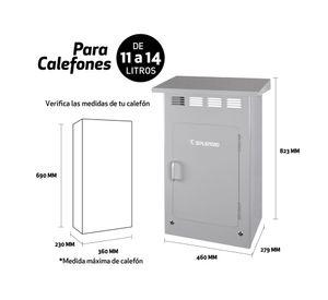 Gabinete para calefon hasta 14 litros Premium