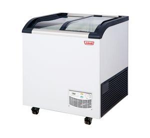 Congelador dual SD-220Q tapa vidrio curvo blanco 163 lt