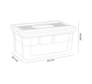 Caja organizadora bandeja 9 lt
