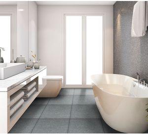 Porcelanato piso muro 60x60 cm Clinker gris oscuro 1,44 m2 Baldara
