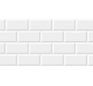 Cerámica muro Andina blanco 30x60 cm 1.44 m2