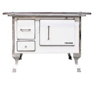 Cocina a leña Llaima 80 blanco