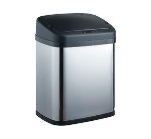 Basurero con sensor cromado 20 lt