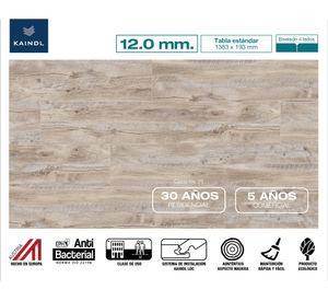 Piso flotante Classic touch ceniza 12 mm 1.6 m2