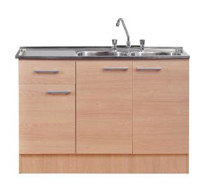 Mueble base lavaplatos 120 cm Mobikit.