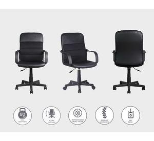 Silla de escritorio ejecutiva gas 2013 negro M+Design