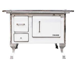 Cocina a leña Llaima 70 blanco