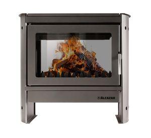Estufa a leña Tirolesa 28 kW gris