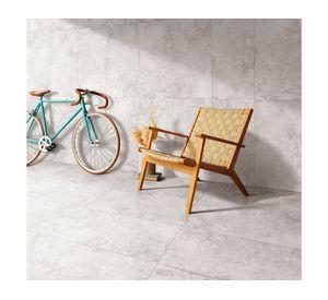 Porcelanato piso muro 45x90 cm concreto cemento 1,215 m2 Baldara