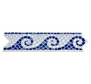 Pack listel Piscina Olas diseño 8.5x33 cm