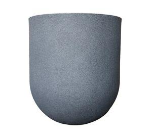 Maceta Rustic Cask 55 cm charcoal