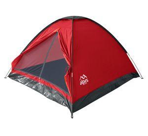 Carpa dome Galápagos 130x210x210 cm 4 personas rojo