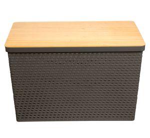 Caja organizadora Tejido marengo 20 lt