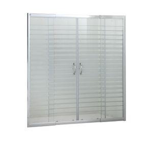 Mampara frontal 150x135-150 cm 5 mm