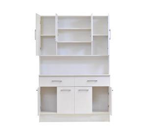 Kit cocina 8 puertas 2 cajones blanco Mobikit