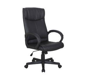 Silla de escritorio ejecutiva Michigan negro M+Design