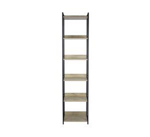 Repisa 6 niveles Alerce natural/negro M+Design