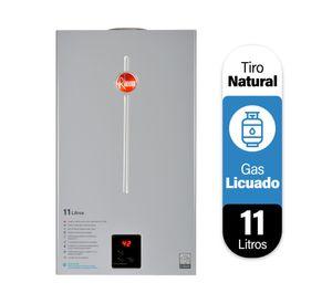 Calefont tiro natural 11 litros gas licuado Prestige Rheem