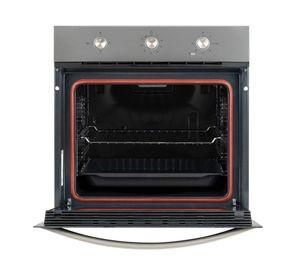 Horno eléctrico empotrado HBB-5360 SS gris 67 lt