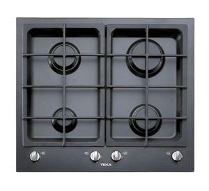 Encimera a gas EW 60 4G AI AL CI Black 4 quemadores