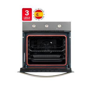 Horno eléctrico con convector HBB-6060 SS gris 63 lt