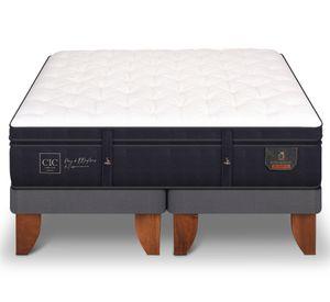 Cama europea 2 plazas Súper premium base dividida Cic