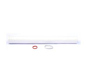 Extensión 80/120 cm Coaxial blanco Rheem