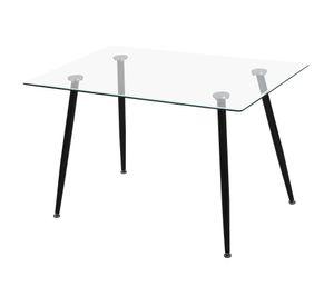 Comedor 4 sillas Cleto 75x120x80 cm