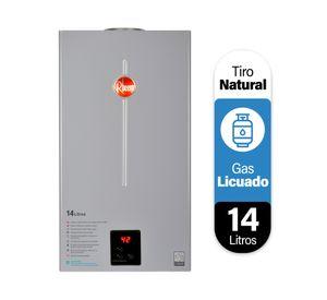 Calefont tiro natural 14 lt gas licuado Prestige
