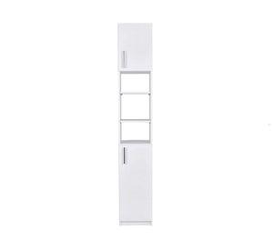 Mueble organizador baño 2 puertas blanco Cic