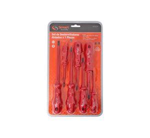 Juego destornilladores aislados 7 piezas Smart Tools