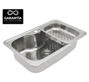 Lavaplatos Bahía 1C inox 22x80x50 cm
