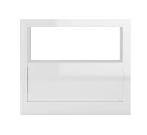 Velador 1 cajón TW40 blanco brillo Decocasa