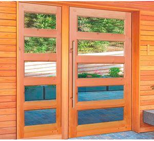 Puerta Pino Oregón Lanalhue 70x200 cm AFN