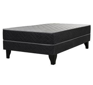 Cama europea 1 plaza x 190 cm Apolo black Celta