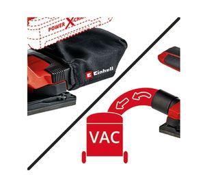 Lijadora orbital inalámbrica 18V TC-OS 18/187 Li-Solo Einhell