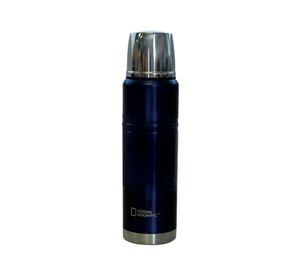 Termo 1 litro azul National Geographic