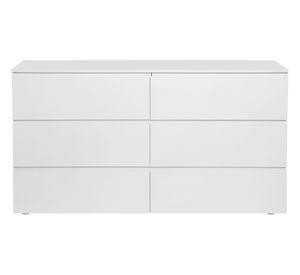 Cómoda Mallorca blanco 6 cajones