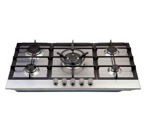 Encimera a gas 5 quemadores Design 90 NAT inox FDV