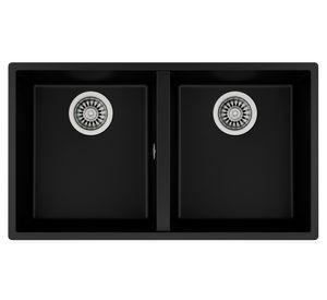 Lavaplatos Square 2C-760 negro 20x76x43.5 cm